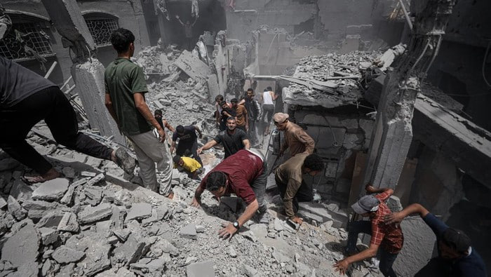 72 Gazans Killed by Israeli Fire Near Aid Center