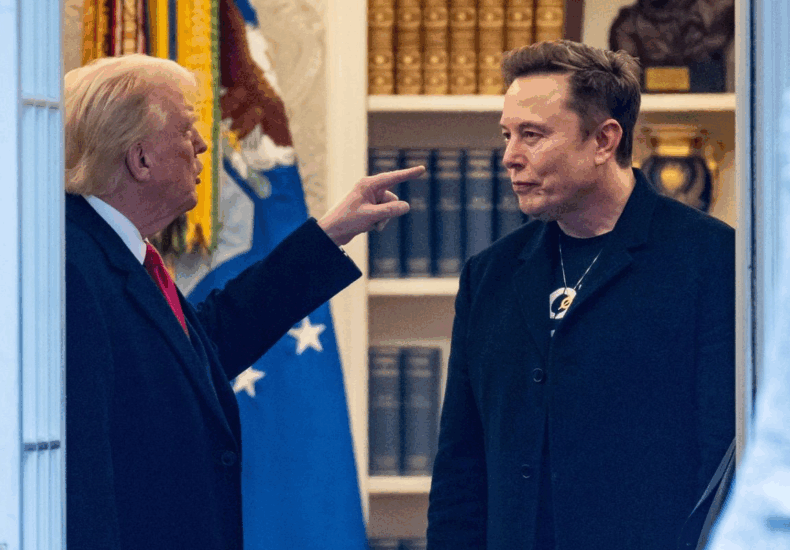 From Allies to Rivals: Trump and Elon Musk Rift